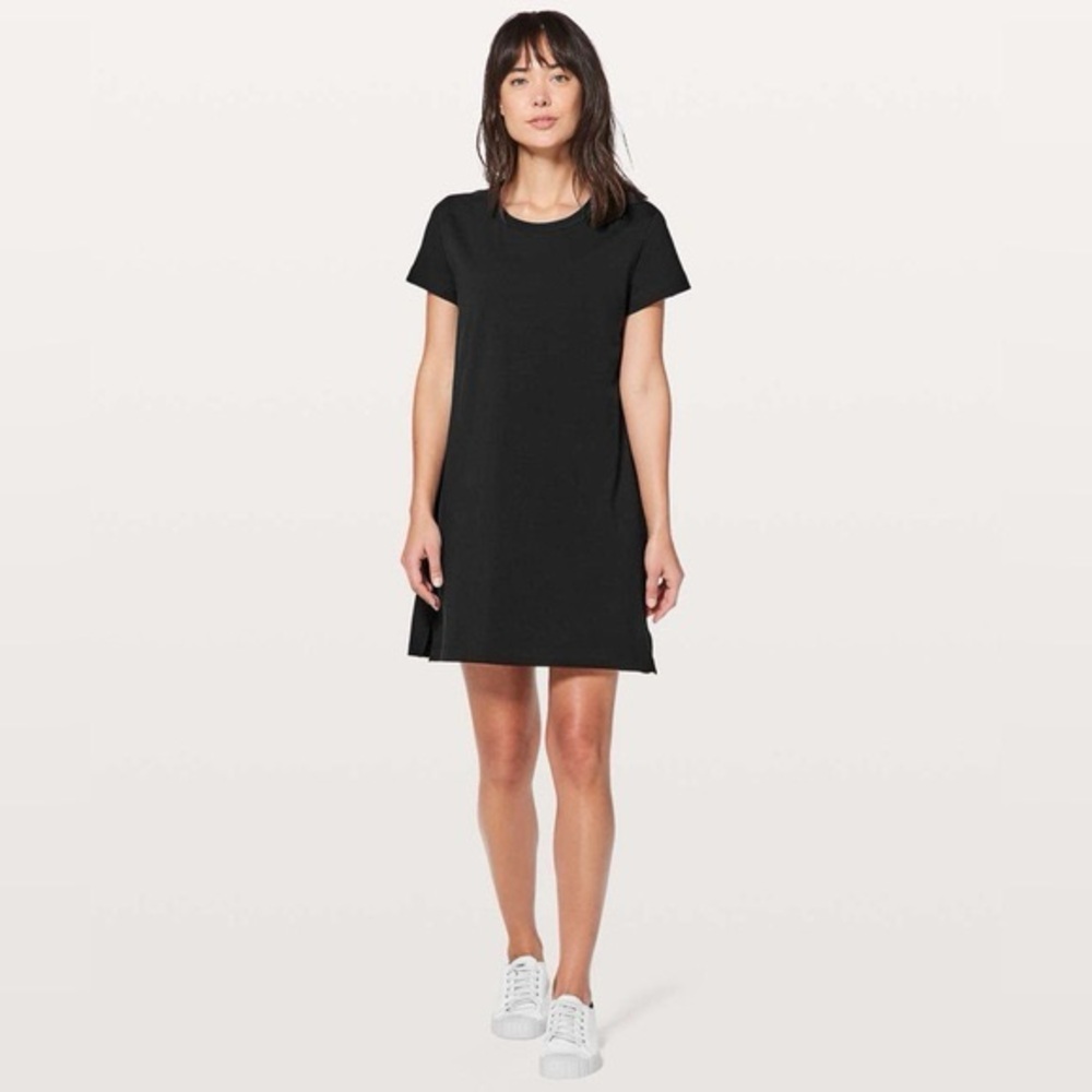 Like New Lululemon Day Tripper Dress- black - 6/Small